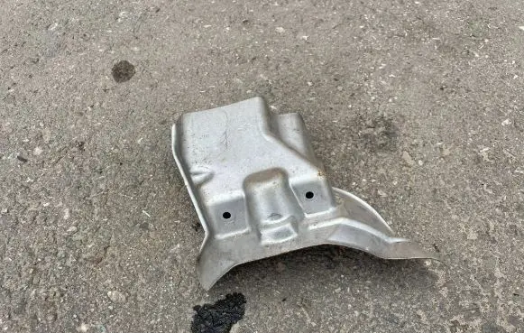 Heat shield in engine bay
