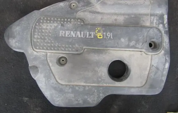 Renault Laguna II Engine cover (trim) 3700006876