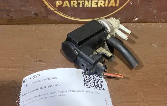 Audi A4 S4 B6 8E 8H Turbo solenoid valve 1J0906627B
