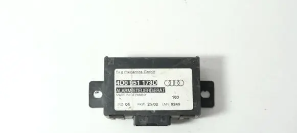 Audi A6 S6 C5 4B Alarm control unit/module 4D0951173D