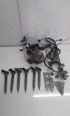 Audi A6 S6 C7 4G Fuel injection system set 0445010642 059130277CD 059130755BG