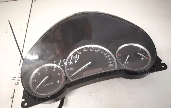 Saab 9-3 Ver2 Speedometer (instrument cluster) p12802927 0263625215