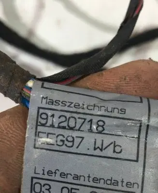 BMW 5 E60 E61 Front door wiring loom 14206010 9120781