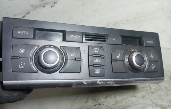 Audi A6 S6 C6 4F Climate control unit 4F1820043AL 4F0910043B 5HB00883356