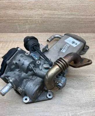 Audi A6 S6 C7 4G EGR valve cooler 03L131512CD 8R0971845E