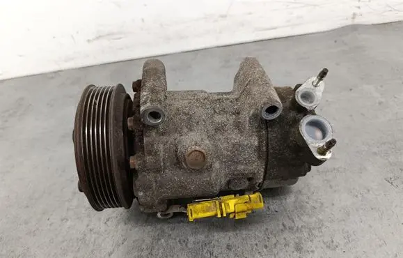 Peugeot 307 Air conditioning (A/C) compressor (pump) 9655191580