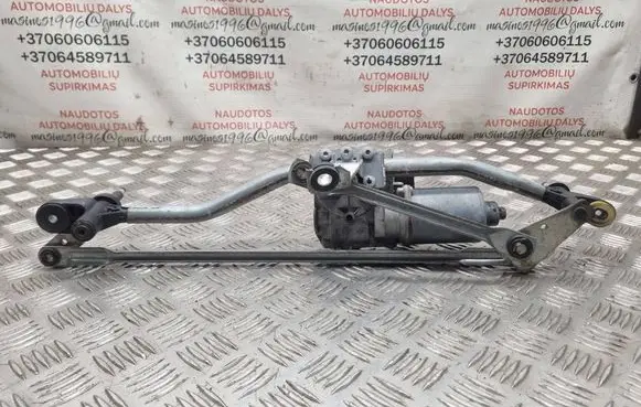 Audi A4 S4 B8 8K Front wiper linkage and motor 8K1955119A 8T1955119