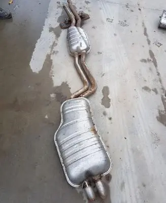 BMW 3 E46 Middle muffler/silencer 