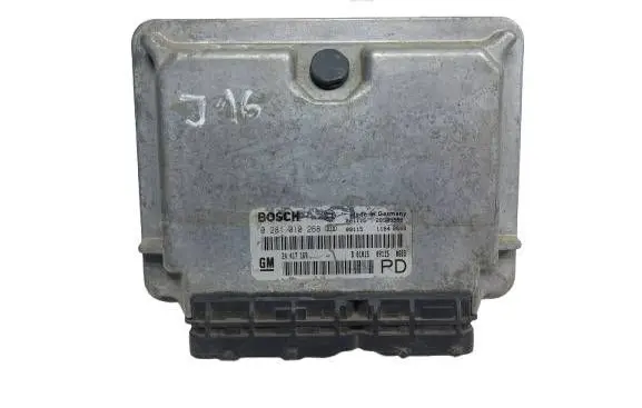 Opel Zafira A Engine control unit/module 24417169 0281010268