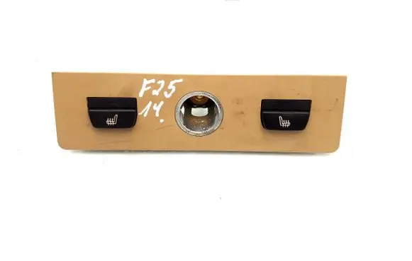 BMW X3 F25 Cigarette lighter trim rear 9221812 9163292 9163293