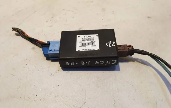 Citroen C4 I Alarm control unit/module 9657384680