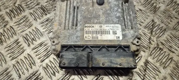 Opel Vectra C Engine control unit/module 55197150 0281012534
