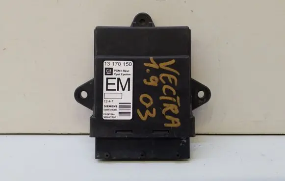 Opel Vectra C Door central lock control unit/module 13170150