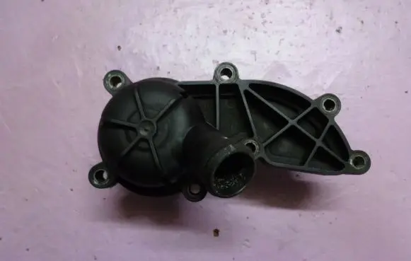 Audi A6 S6 C6 4F Thermostat/thermostat housing 06E121111D