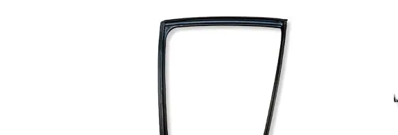 Mazda 3 II Rubber seal rear door window/glass 