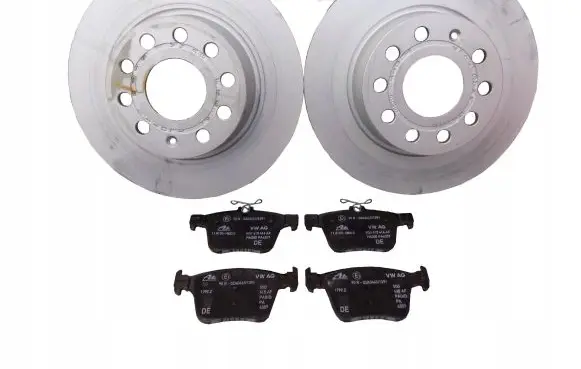 Volkswagen Golf VII Rear brake disc 5Q0615601D 5Q0615416AF 5Q0615415AF