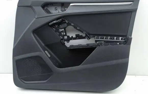 Front door card panel trim