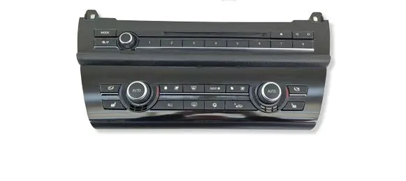 BMW 5 F10 F11 Climate control unit 9241238 924123801