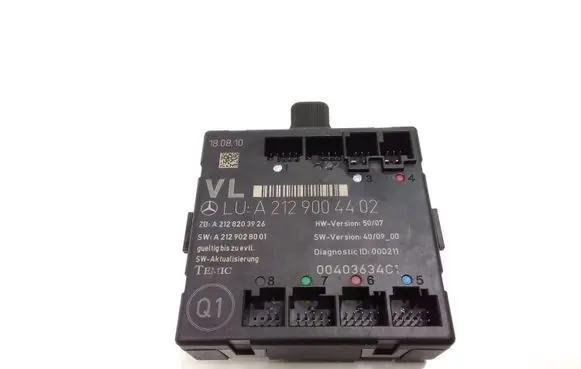 Mercedes-Benz C W204 Door control unit/module A2129004402 2128203926 A2129028001