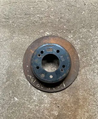 Hyundai ix35 Rear brake disc