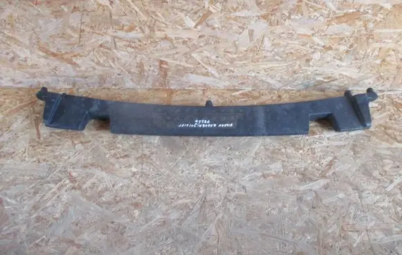 Front bumper foam support bar