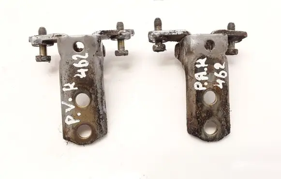 Front door hinge set