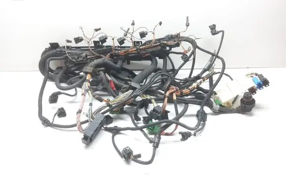 BMW 3 E92 E93 Engine installation wiring loom 7567776 7575441 7566543