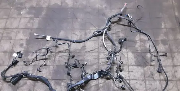 Engine installation wiring loom