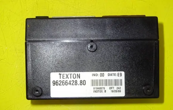Citroen Xsara Other control units/modules 9626642880 96266428.80