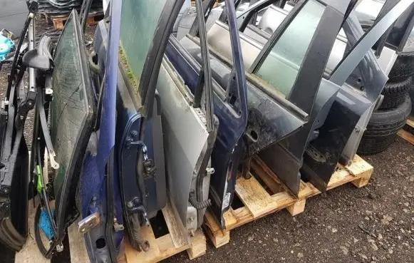 Volkswagen PASSAT B5.5 Rear door rudos