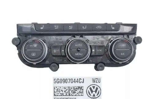 Volkswagen Touran III Climate control unit 5G0907044CJ