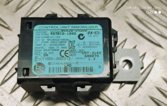 KIA Rio Immobilizer control unit/module 95420D4000