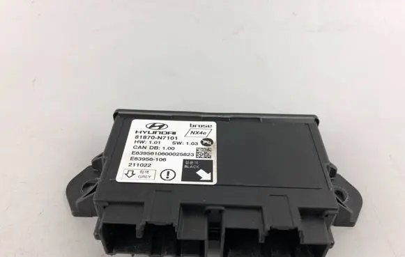 Tailgate/trunk control unit/module