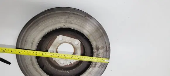 Porsche Macan (95B) Front brake disc