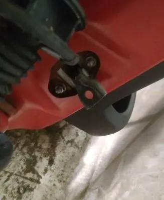 Citroen DS3 Front door check strap stopper 