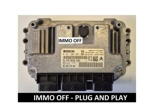 Citroen C2 Engine control unit/module 9662227480 0261208907 9652552380