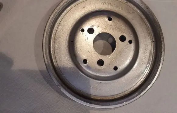 Audi A6 S6 C4 4A Power steering pump pulley 078145255