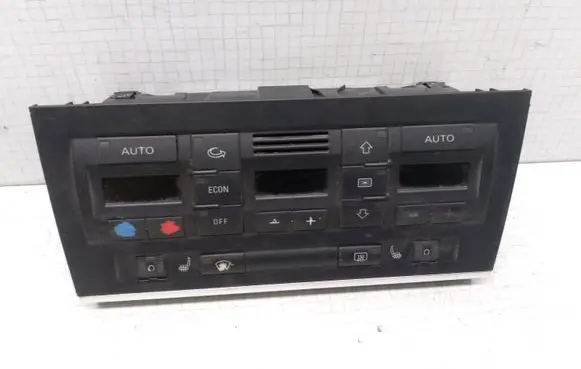 Audi A4 S4 B6 8E 8H Climate control unit 8E0820043J 8E0858063A