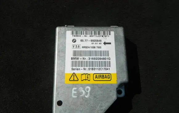BMW 5 E39 Airbag control unit/module 6920848