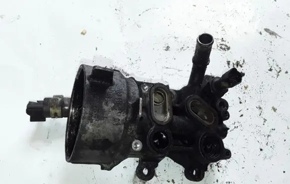 Peugeot 407 Oil filter mounting bracket 9656830180
