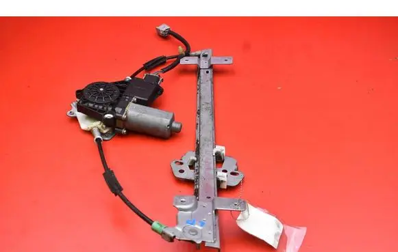 Front door window regulator with motor