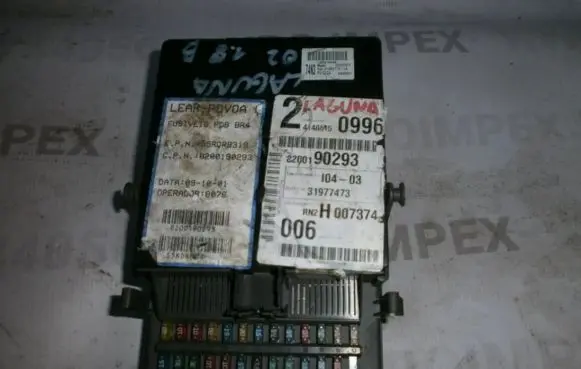 Renault Laguna II Comfort/convenience module 8200190293