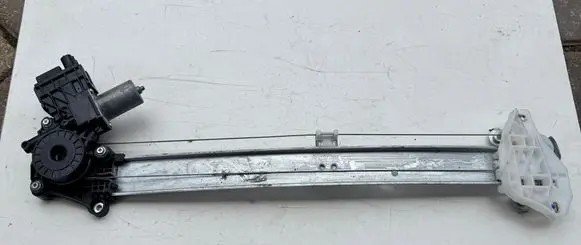 Front door window regulator with motor