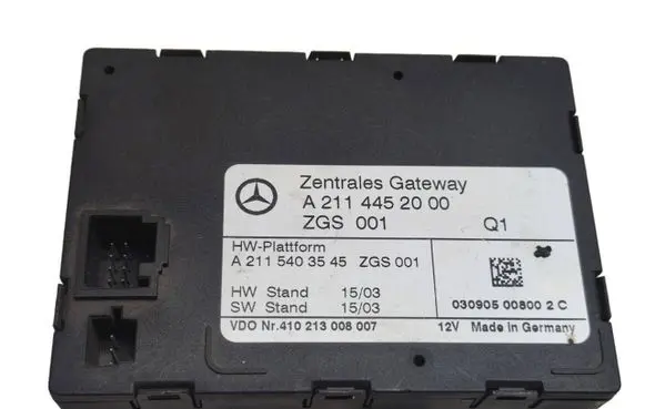 Mercedes-Benz E W211 Gateway control module A2114452000 2115403545 410213008007