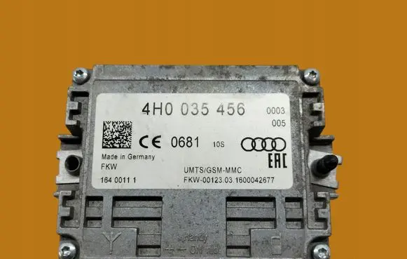 Volkswagen Touran III Sound amplifier 4H0035456