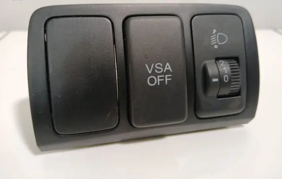 Honda Accord Headlight level height control switch AH514