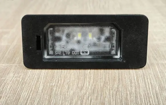 Number plate light