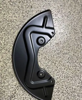 Volkswagen Caddy Front brake disc dust cover plate 357615311A