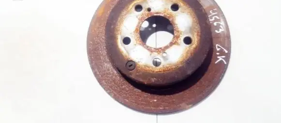 Toyota Corolla Verso AR10 Rear brake disc neventiliuojamas