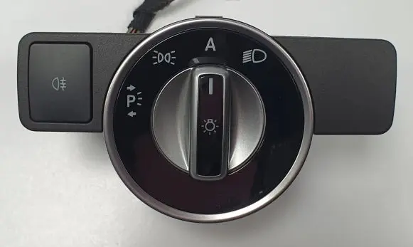 Mercedes-Benz E C207 W207 Headlight level height control switch A2129056800